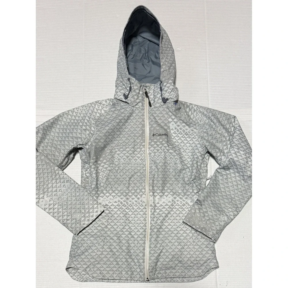 COLUMBIA Omni-Tech - Women's Hooded Full Zip Jacket -‎ Small